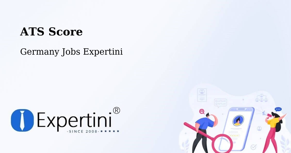 Resume ATS Score & Job Description Match Tool – Passau - Germany Jobs Expertini